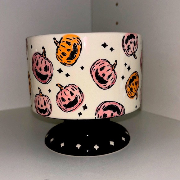 Pumpkin Halloween candle holder - Picture 1 of 6